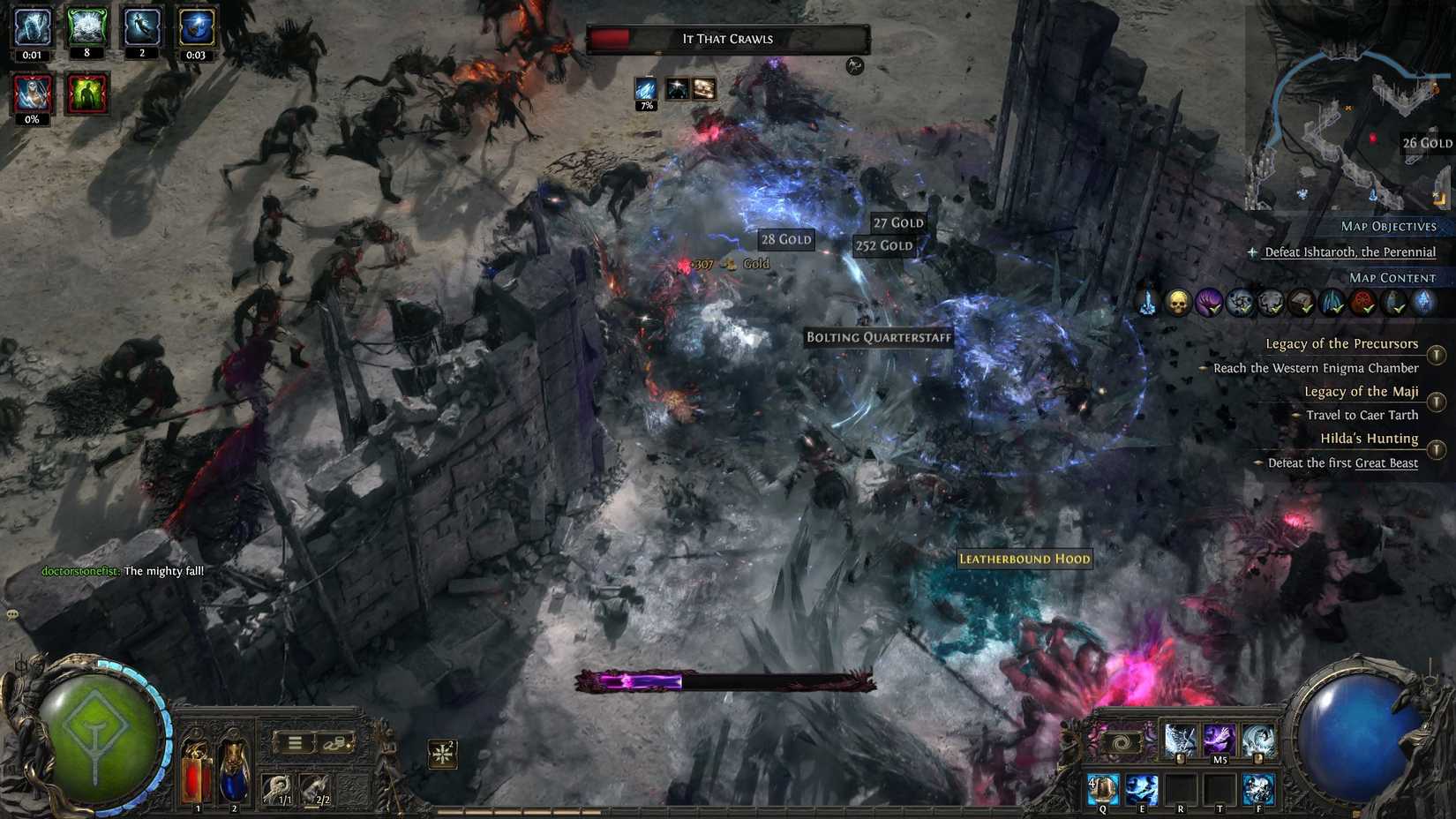 PoE 2 Crime Mechanic active