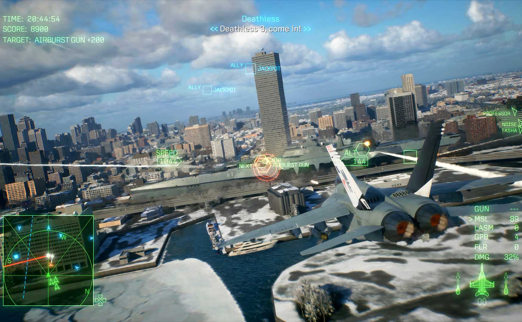 Ace Combat 8 Wings of Theve Mission 9-2
