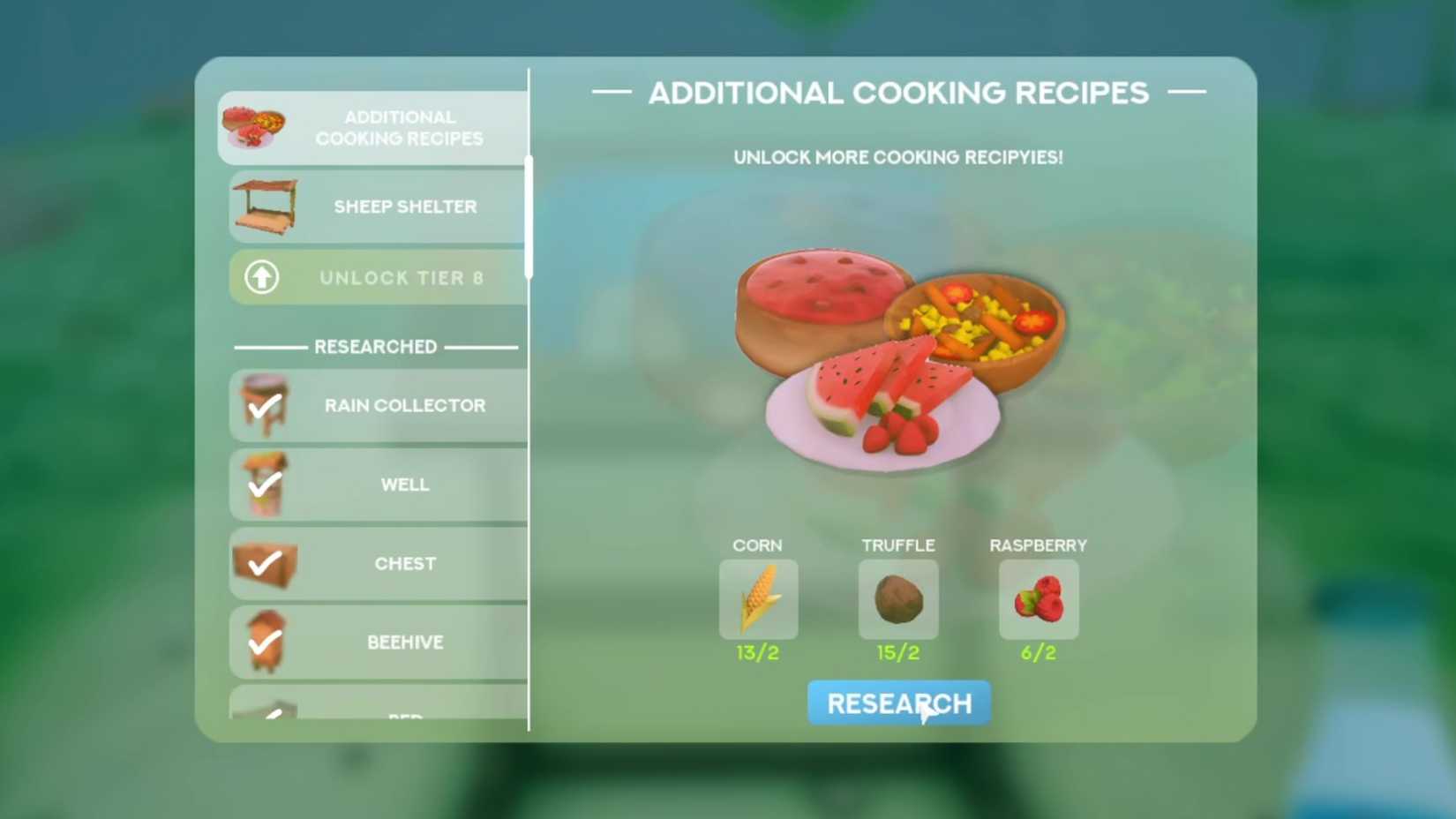Additional Cooking Recipes solarpunk unlock berry cake