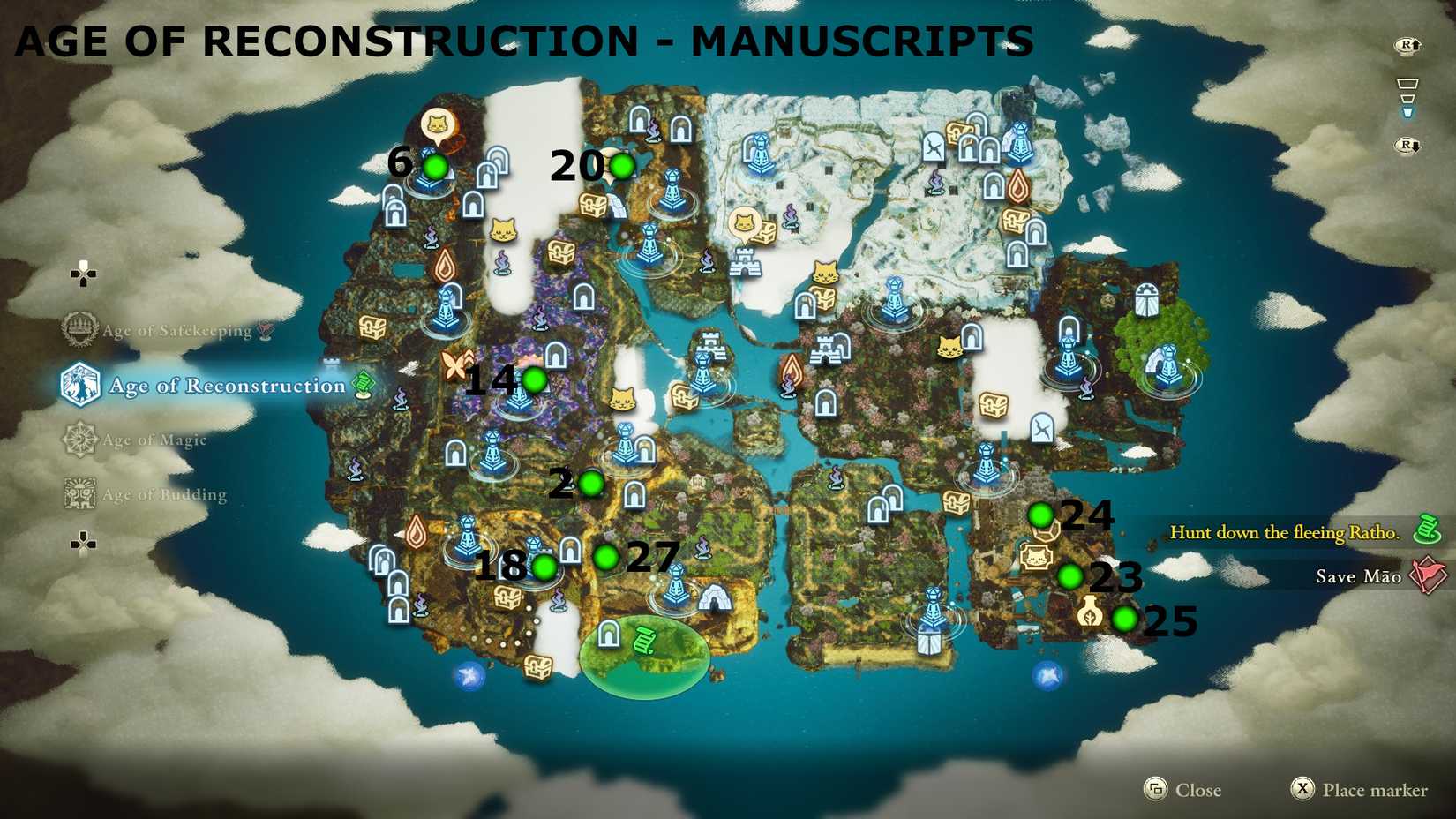 The Adventures of Elliot Manuscript Locations Guide