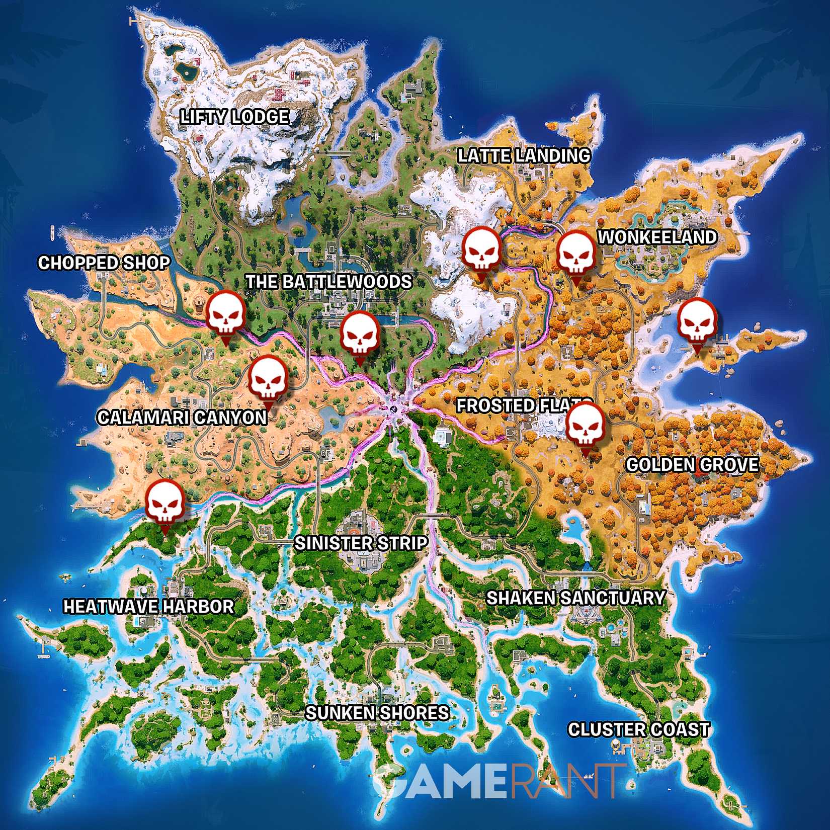 Boss Map Chapter 6 How to Get a Boss Sprite (& What They Do) in Fortnite Runners