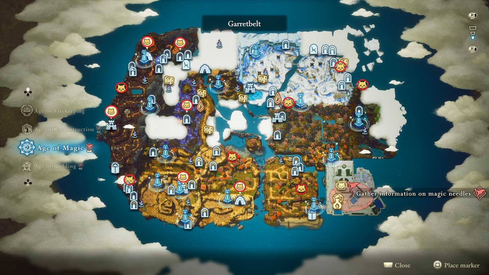 All cats place in the age of magic in Eliot's adventure
