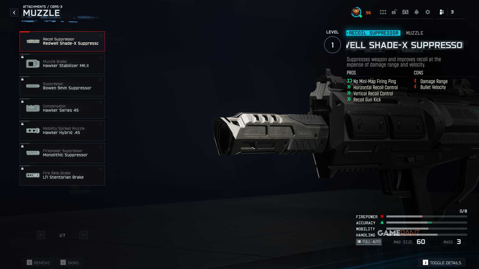 All CBRS-3 Muzzle - Black Ops 7