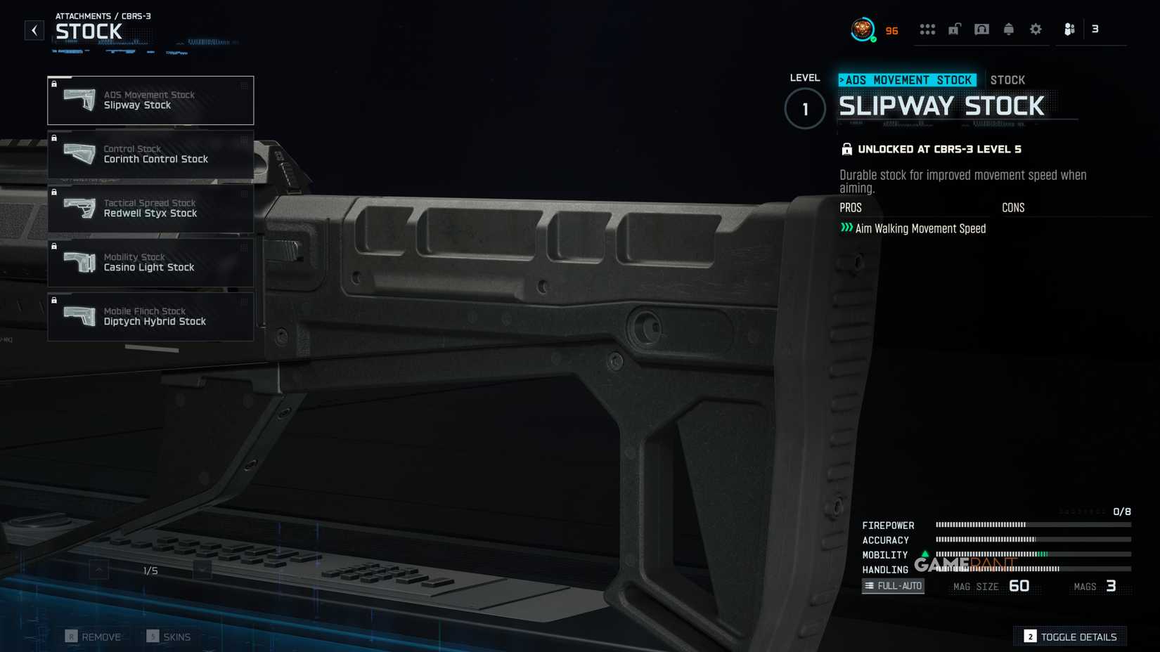 All CBRS-3 Stock - Black Ops 7
