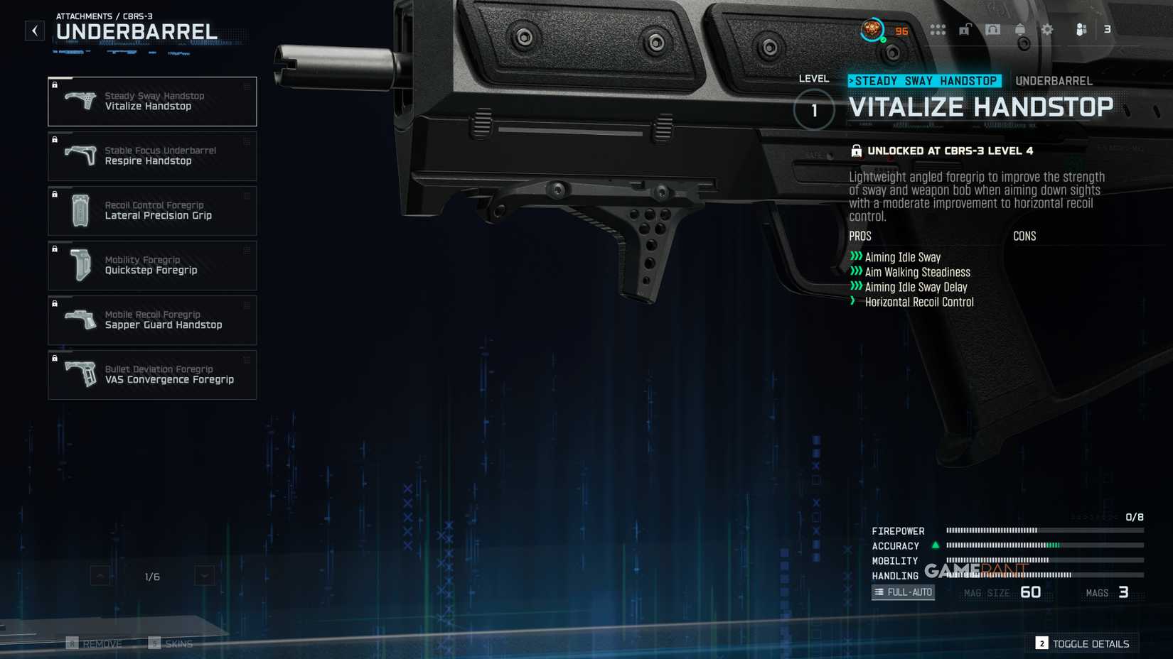 All CBRS-3 Underbarrel - Black Ops 7