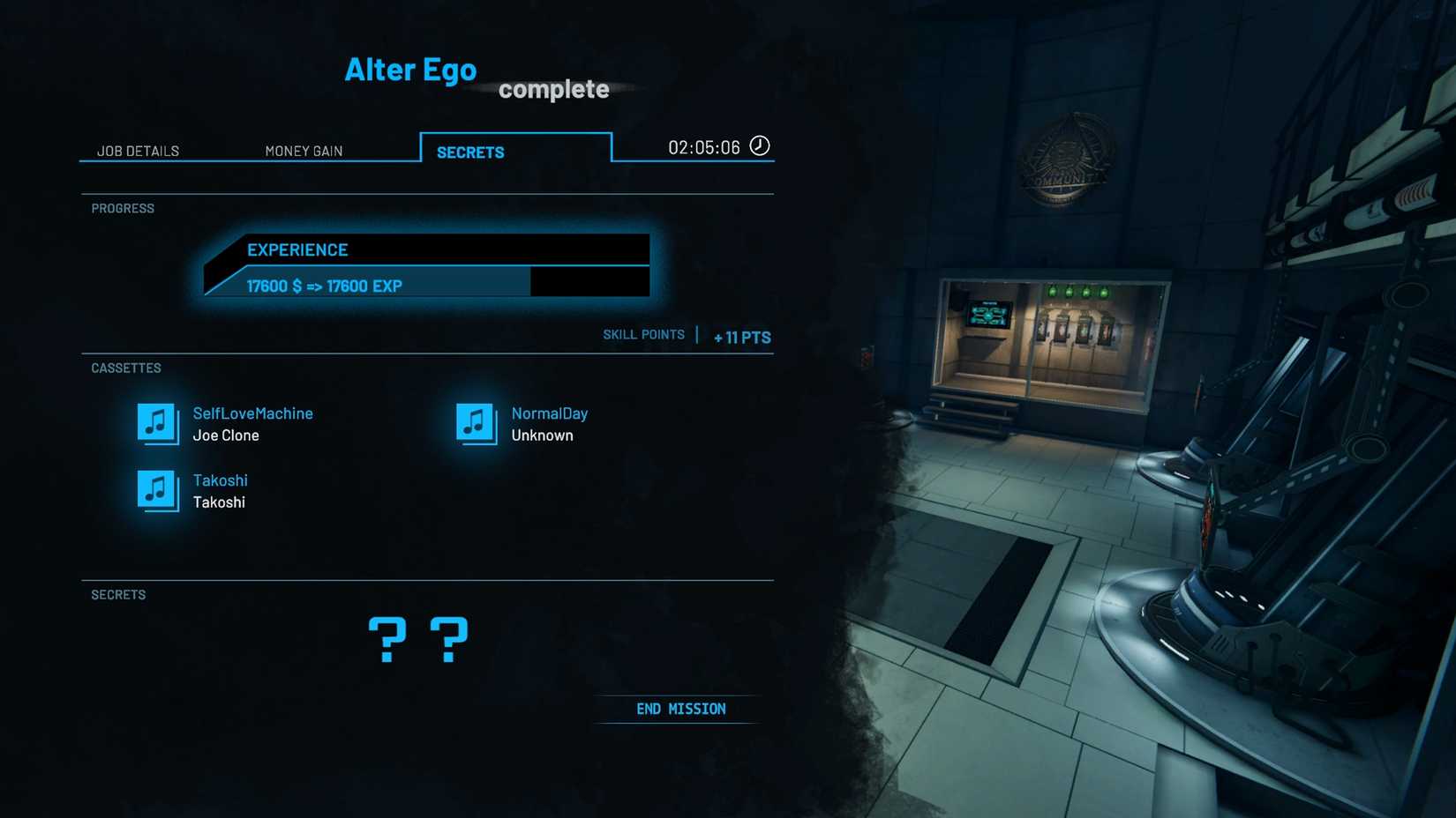 all cds and secrets in alter ego 1 in crime scene cleaner