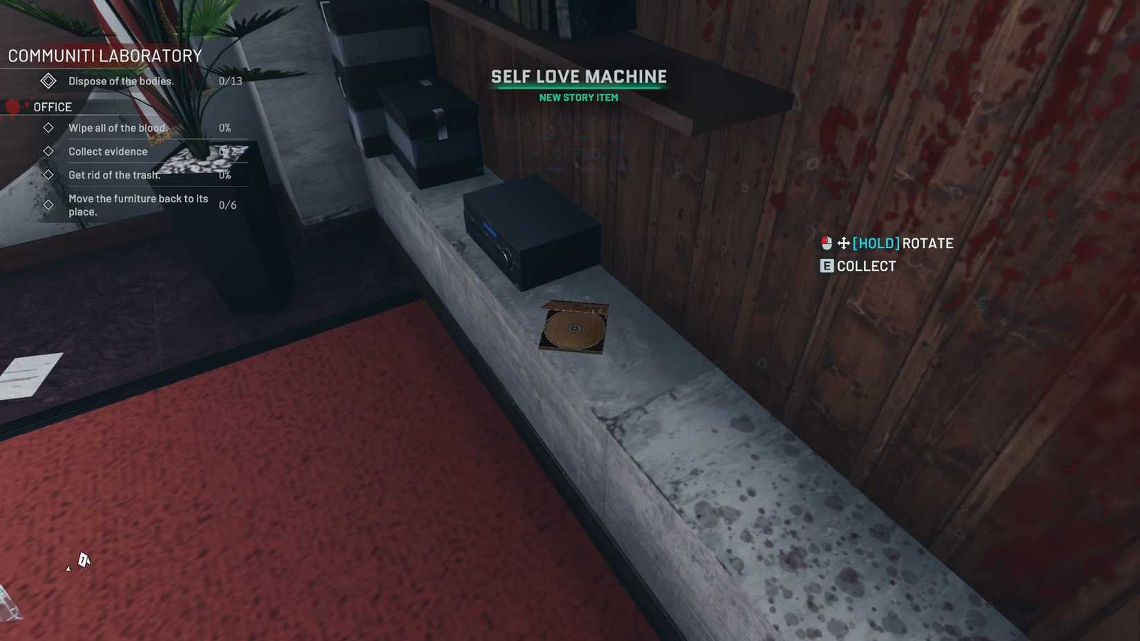 all cds and secrets in alter ego 3 in crime scene cleaner