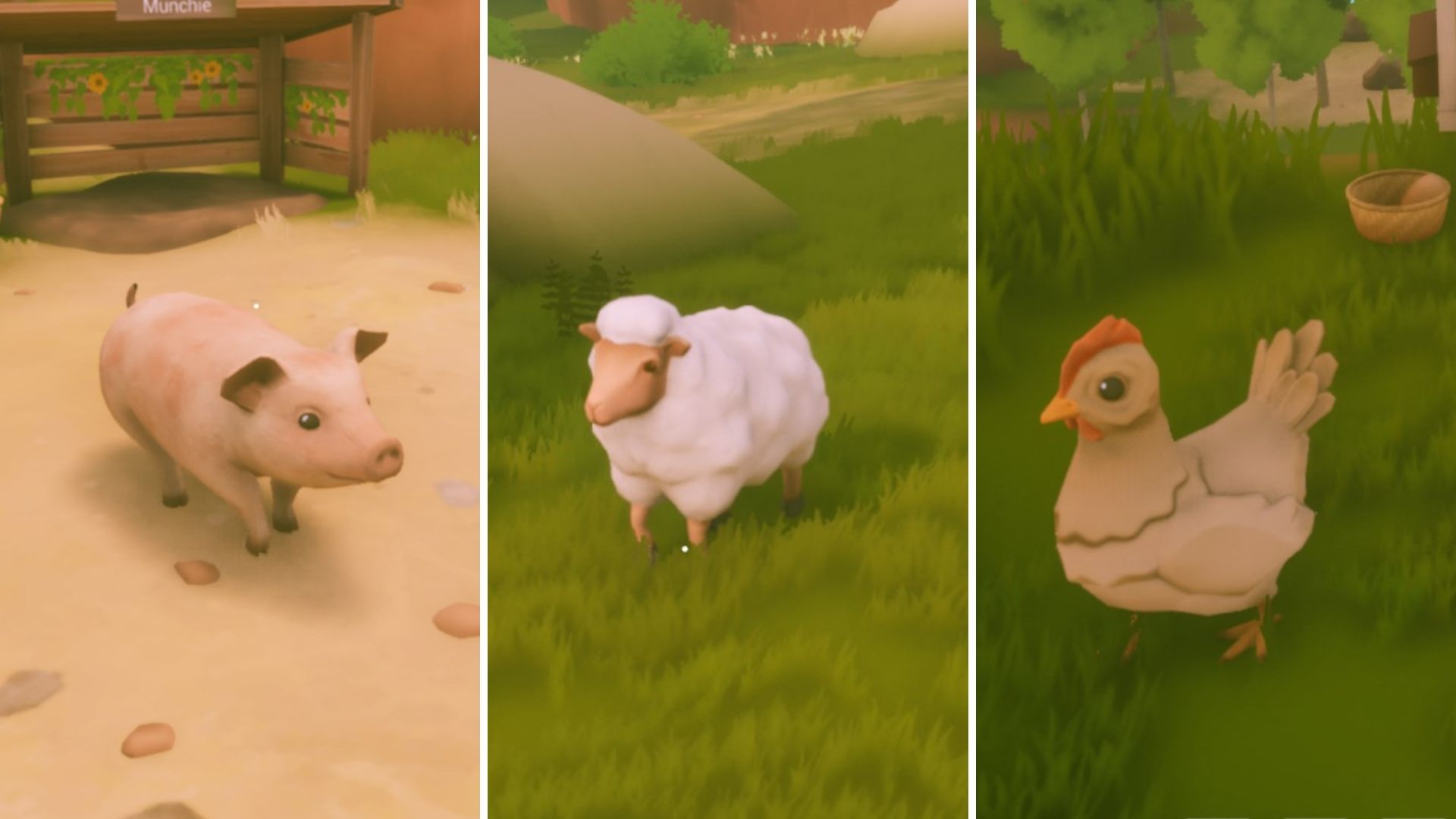 all farm animals in solarpunk