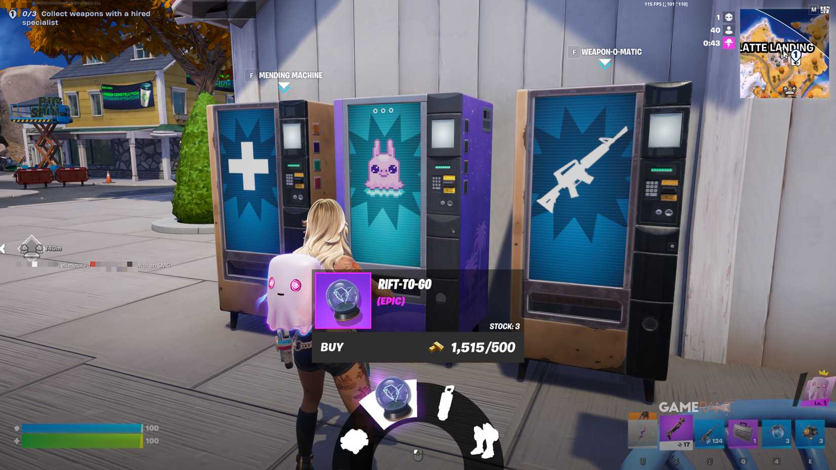 All Vending Machine Locations in Fortnite