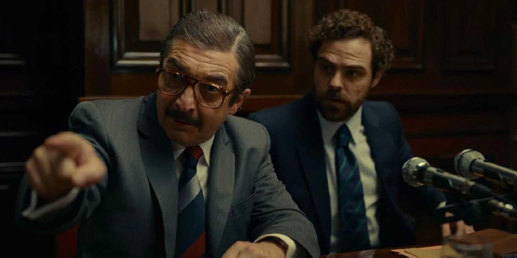 Julio and Luis in the Argentine court, 1985