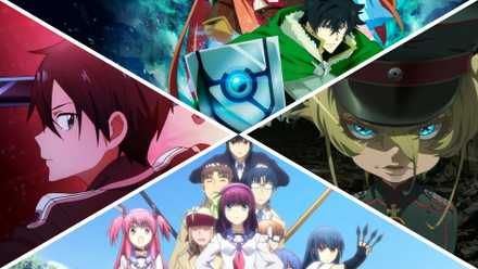 Best Isekai of the 2010s: SAO, Rising of the Shield Hero, Tanya the Evil, and Angel Beats!.
