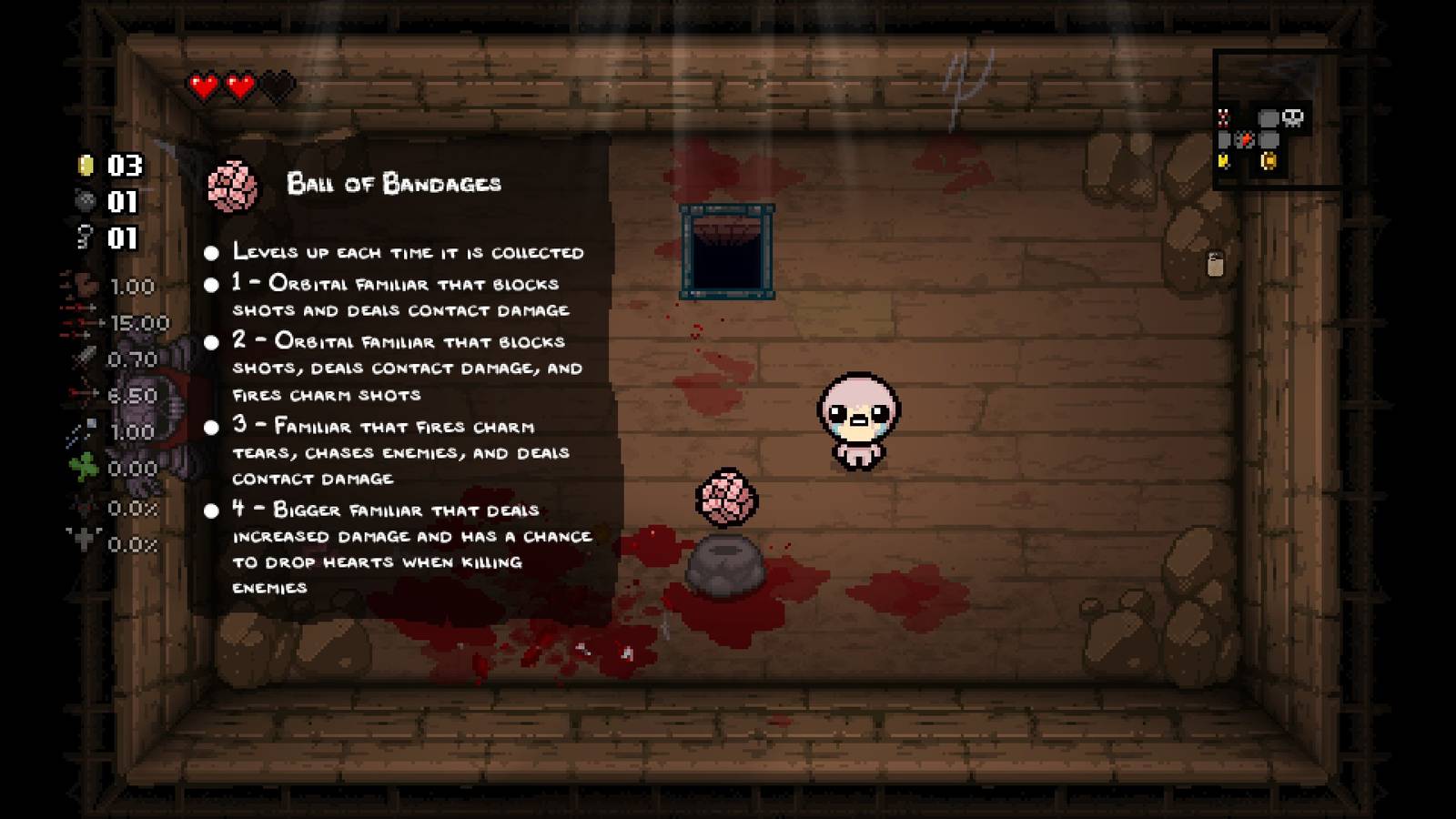 How to See What Items Do in The Binding of Isaac