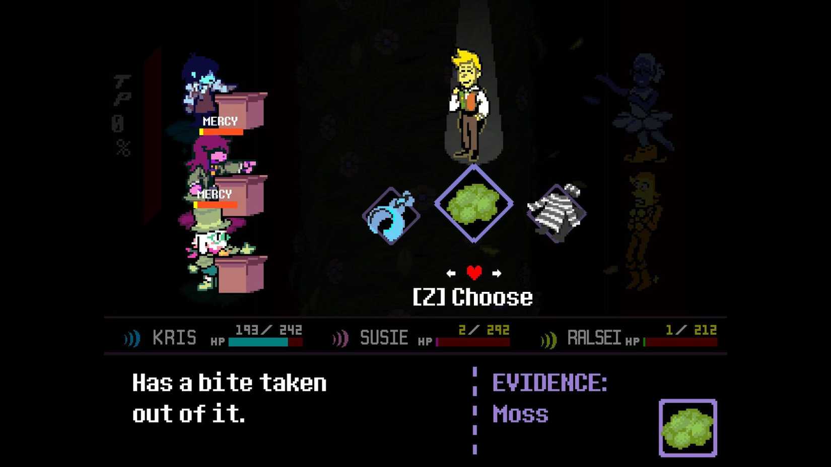 Deltarune's blue and yellow duo