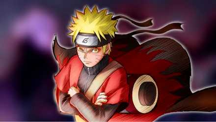 Image of Naruto Uzumaki in Sage Mode