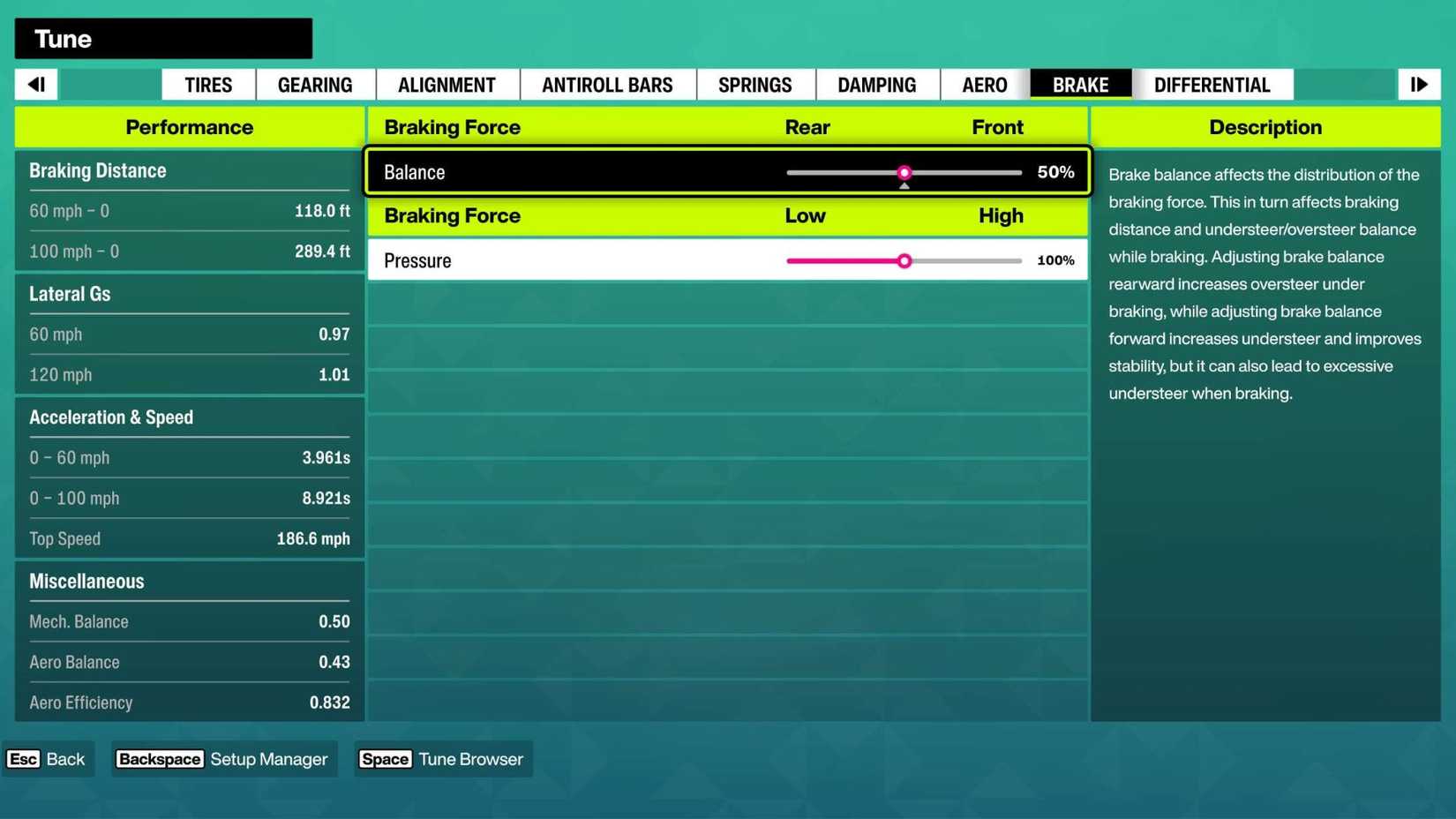 Brake Forza Horizon 6