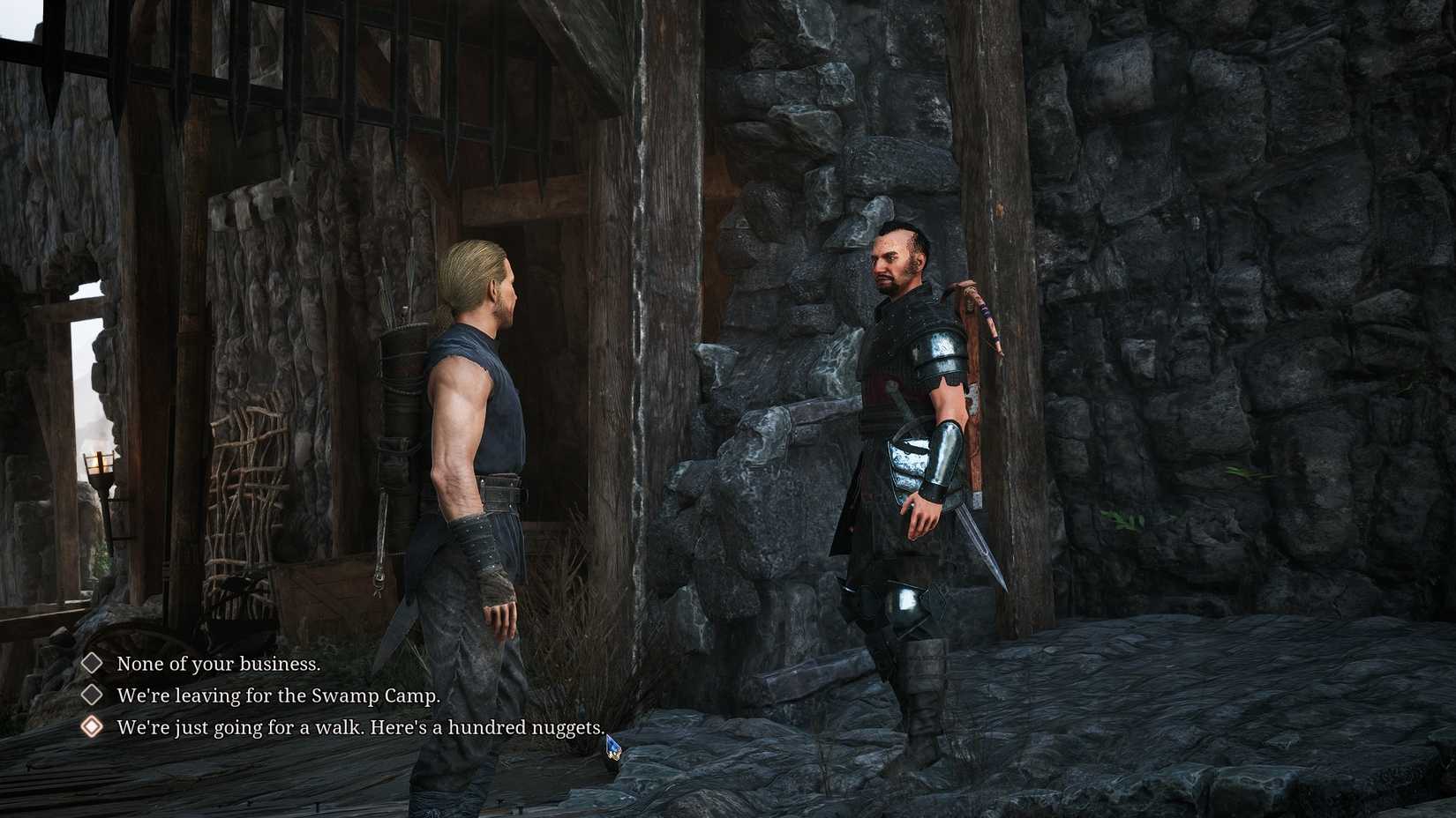 Bribing Guard for Dusty - Gothic 1 Remake