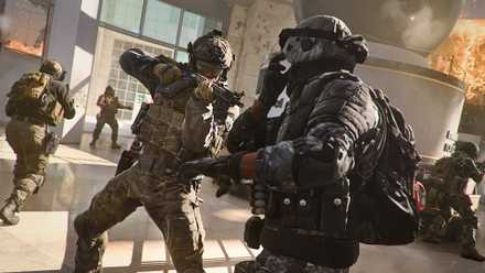 A promotional image for Call of Duty: Modern Warfare (2019
