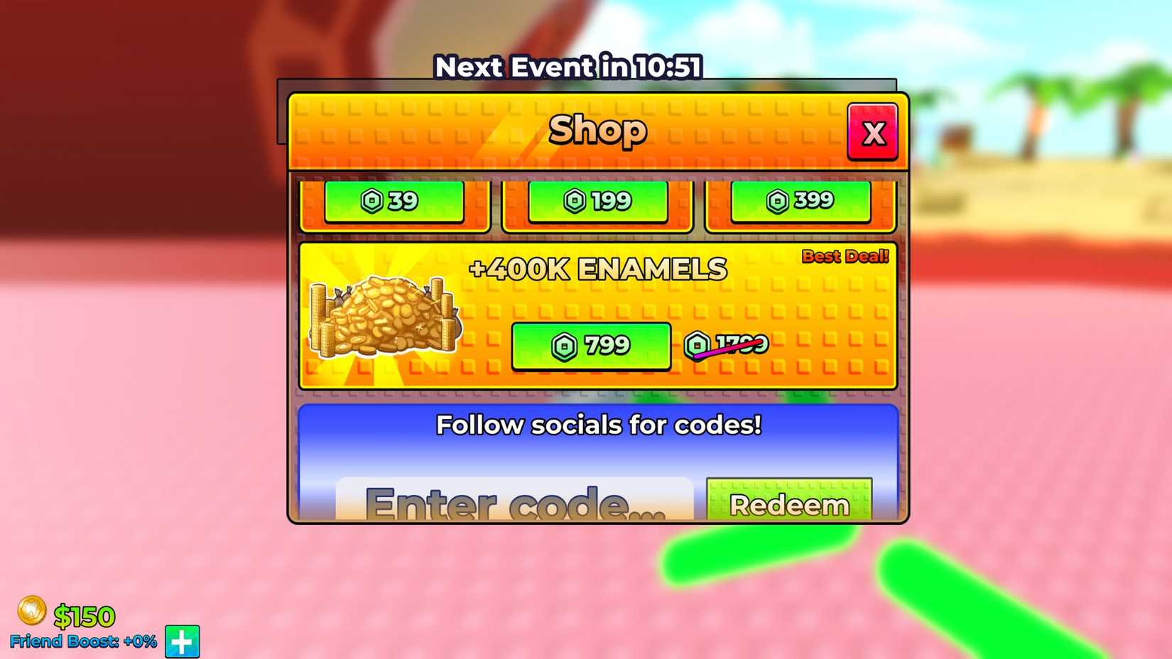 Cavity Crusher Code Tap