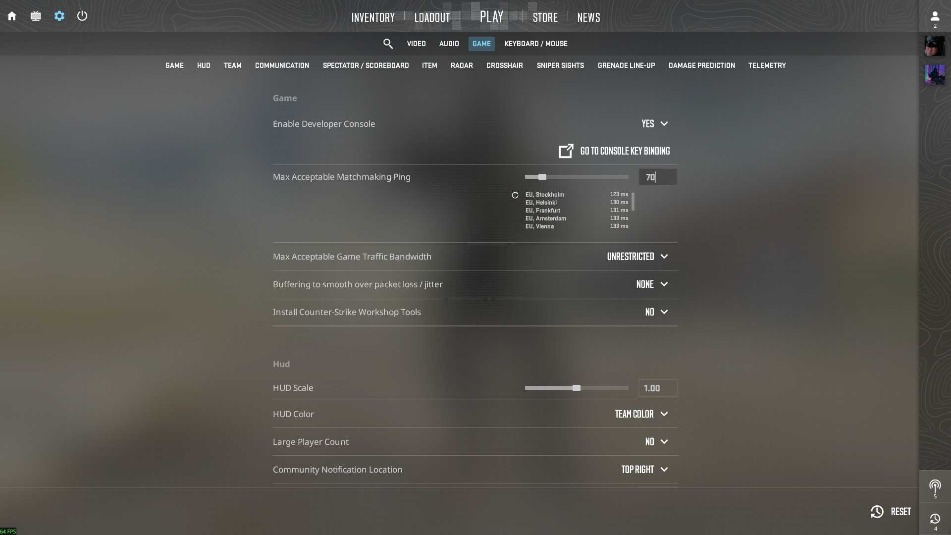 Cs Settings Screen Best CS2 Settings for FPS and Competitive Play