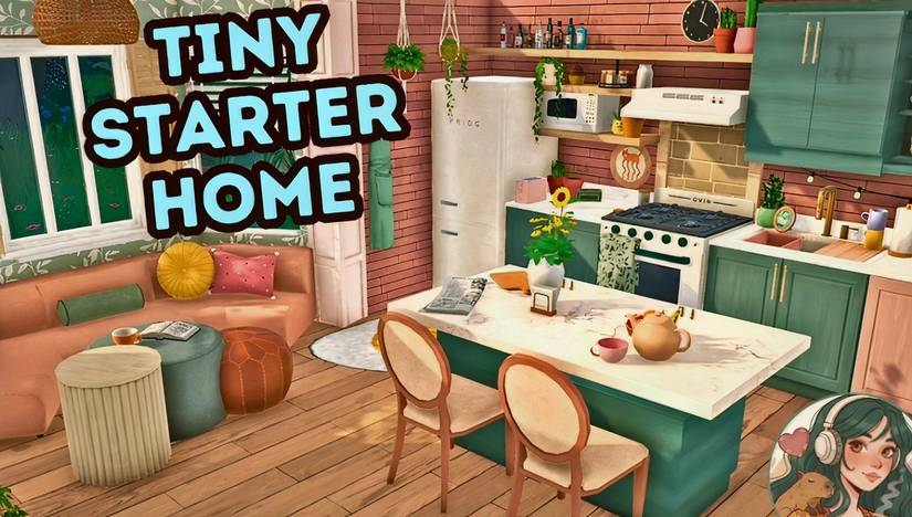 Cozy Colorful Starter Home by zoibean