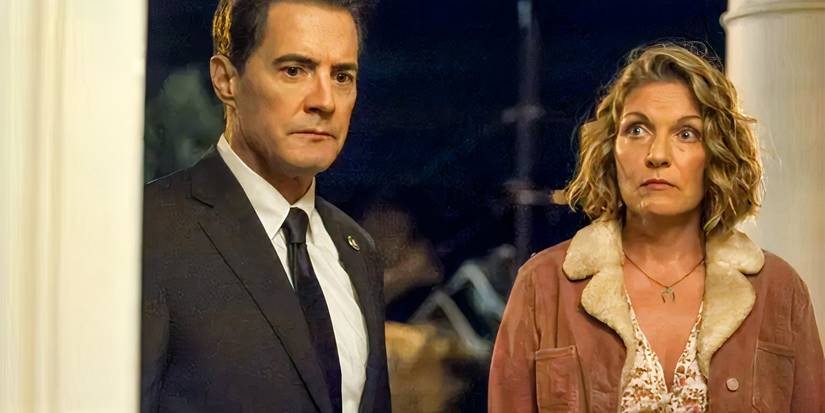 Dale Cooper and Laura Palmer in the Twin Peaks season 3 finale