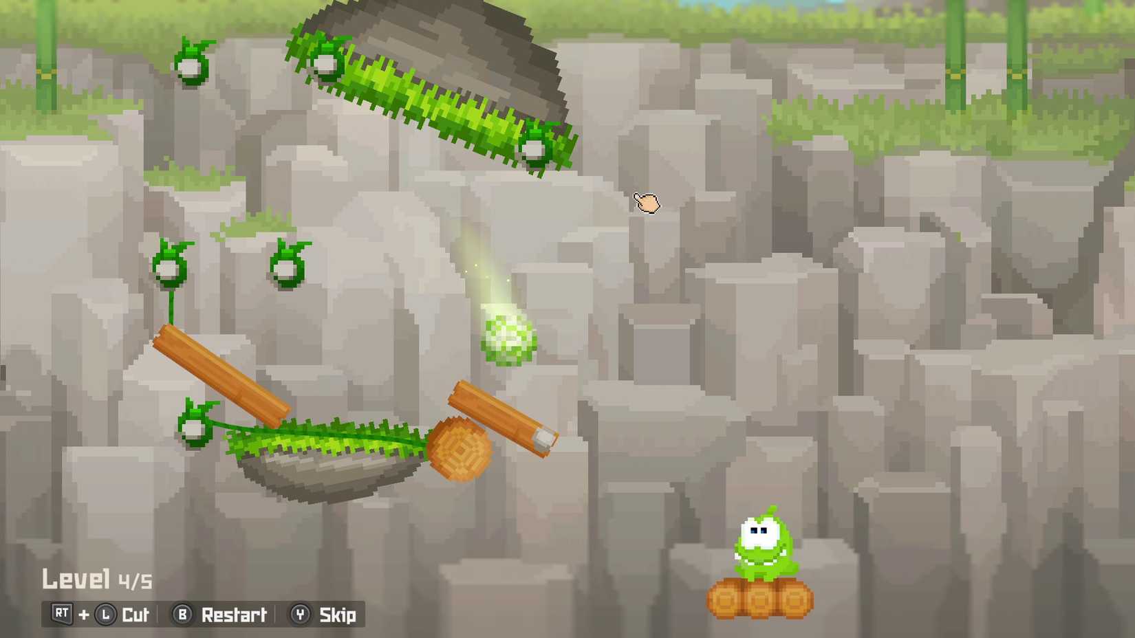Om Nom puzzle minigame in Dave the Diver In the Jungle
