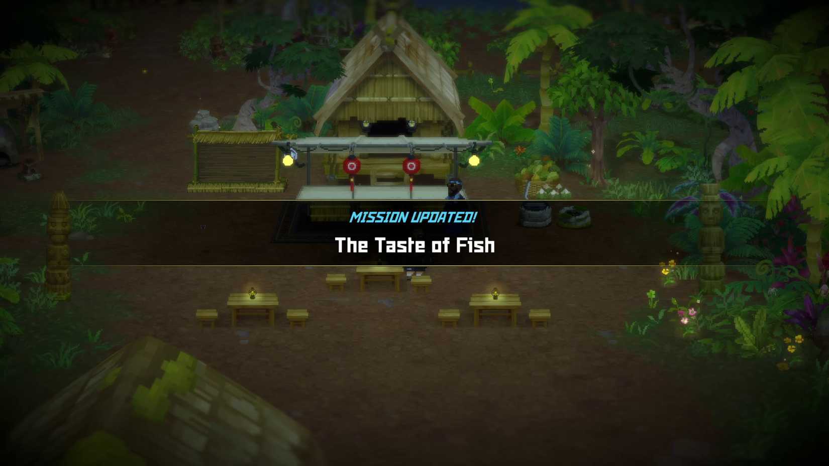 Bancho giving Dave a VIP mission in Dave the Diver In the Jungle