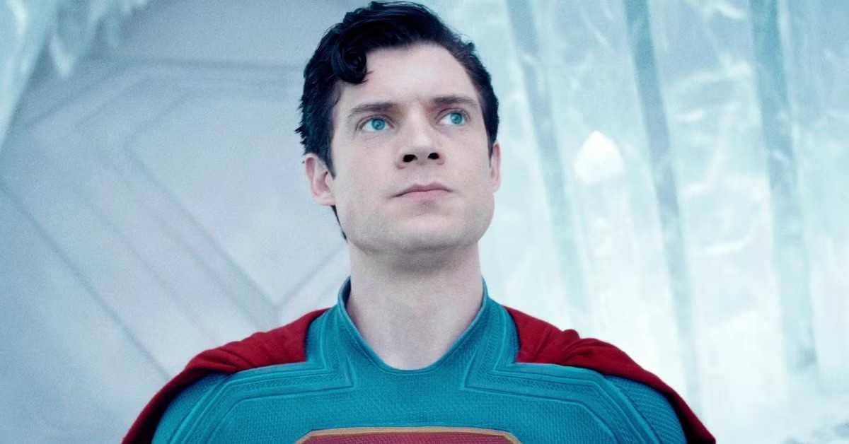 David Corenswet as Superman in Supergirl