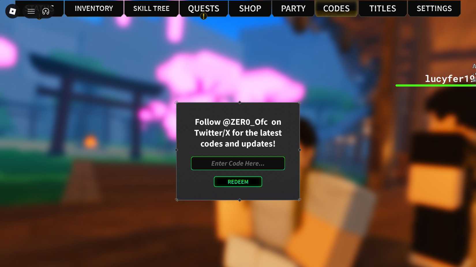 Demon Born Codes