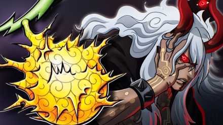 One piece devil fruit image with the power to defeat Nero or Imu