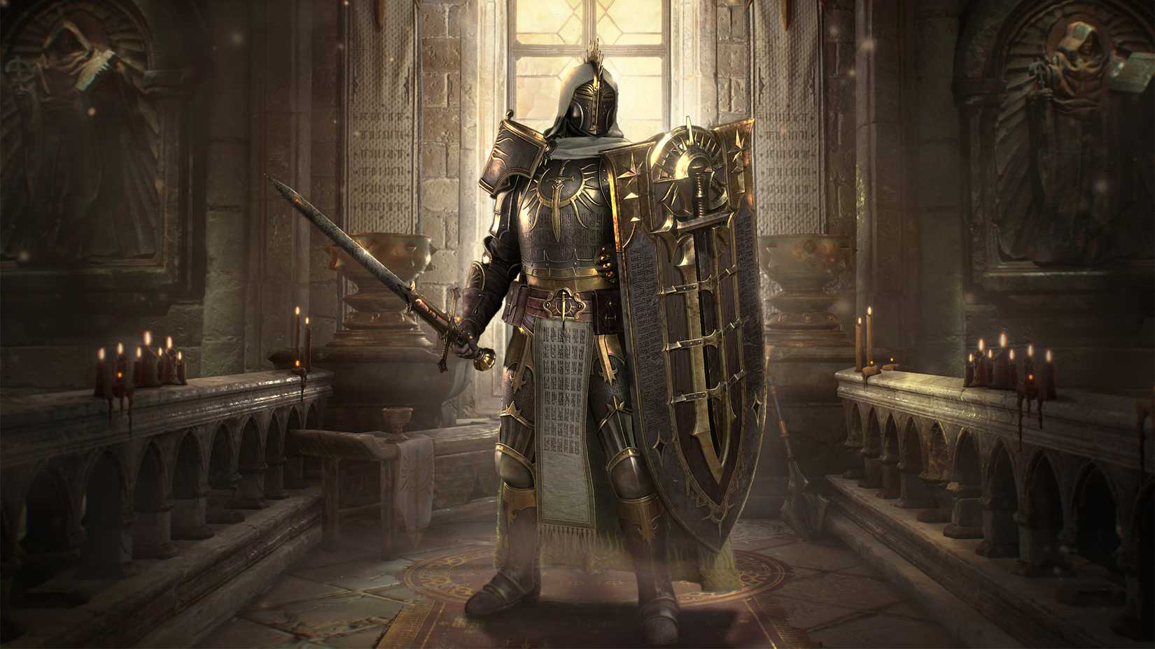 Paladin in Diablo 4.