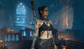 A female Diablo 4 character.