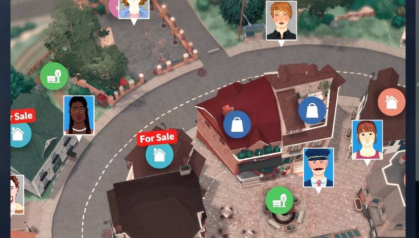 Display Townies on Map by RanS