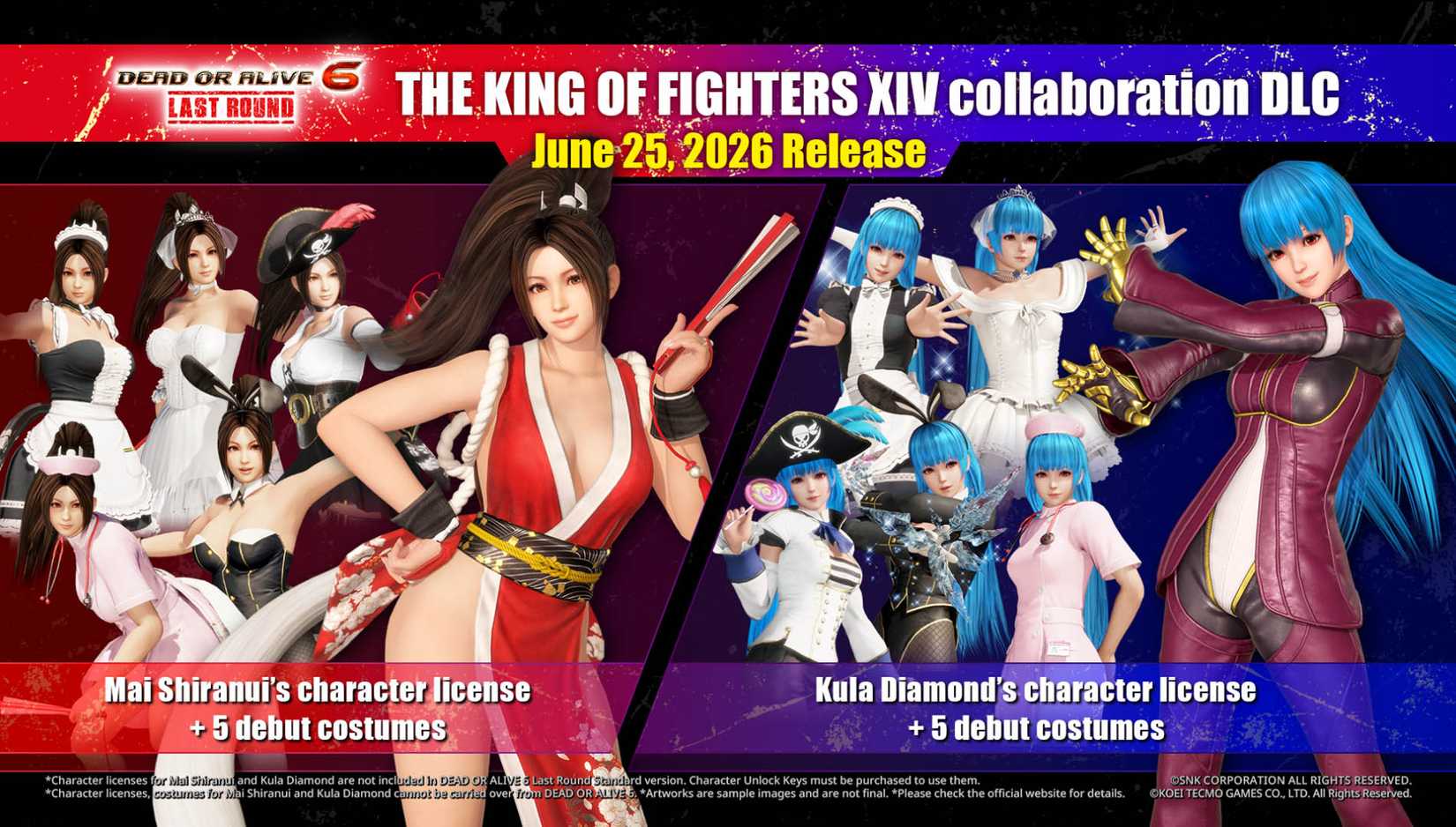 How to unlock Mai and Kula in Dead or Alive 6 Last Round