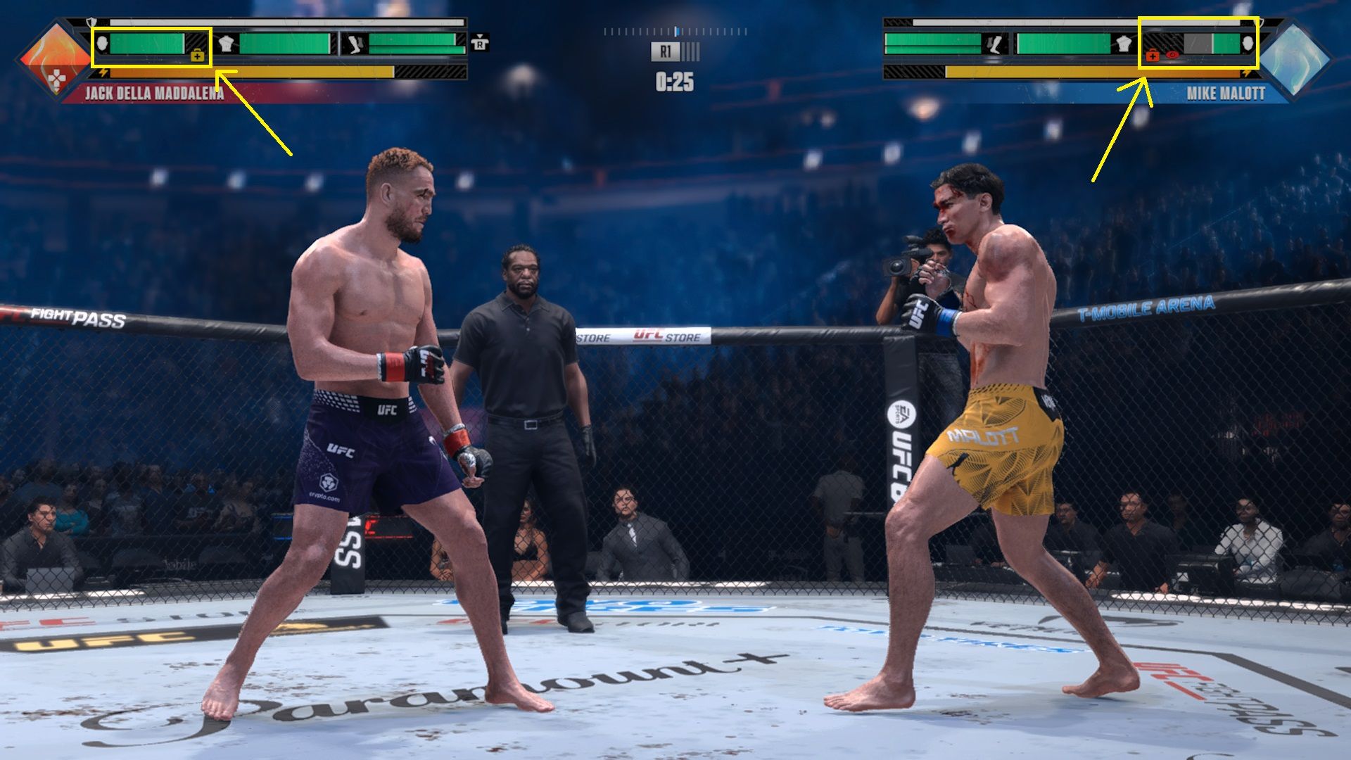 How to Trigger Doctor Stoppage in UFC 6