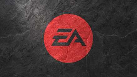 ea red and black rock logo