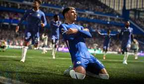 chelsea player celebrating a goal in ea sports fc 26.