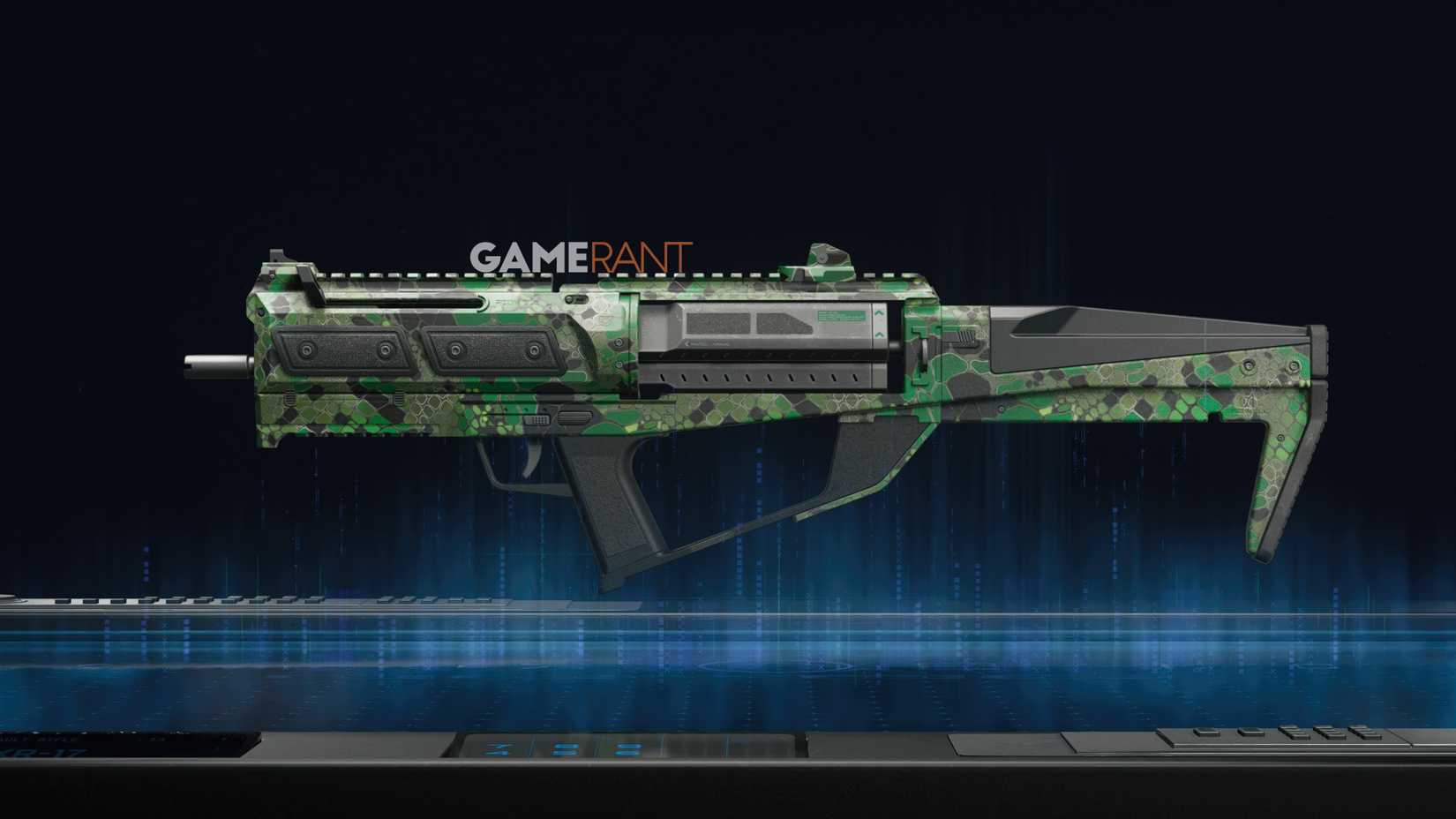 Emerald Snake Camo Preview on the CBRS-3- Black Ops 7