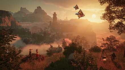 a beautiful landscape in enshrouded.