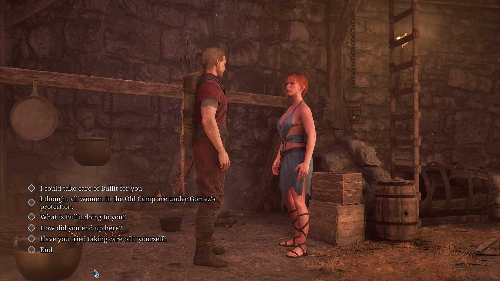 Första möte med Syra - Gothic 1 Remake