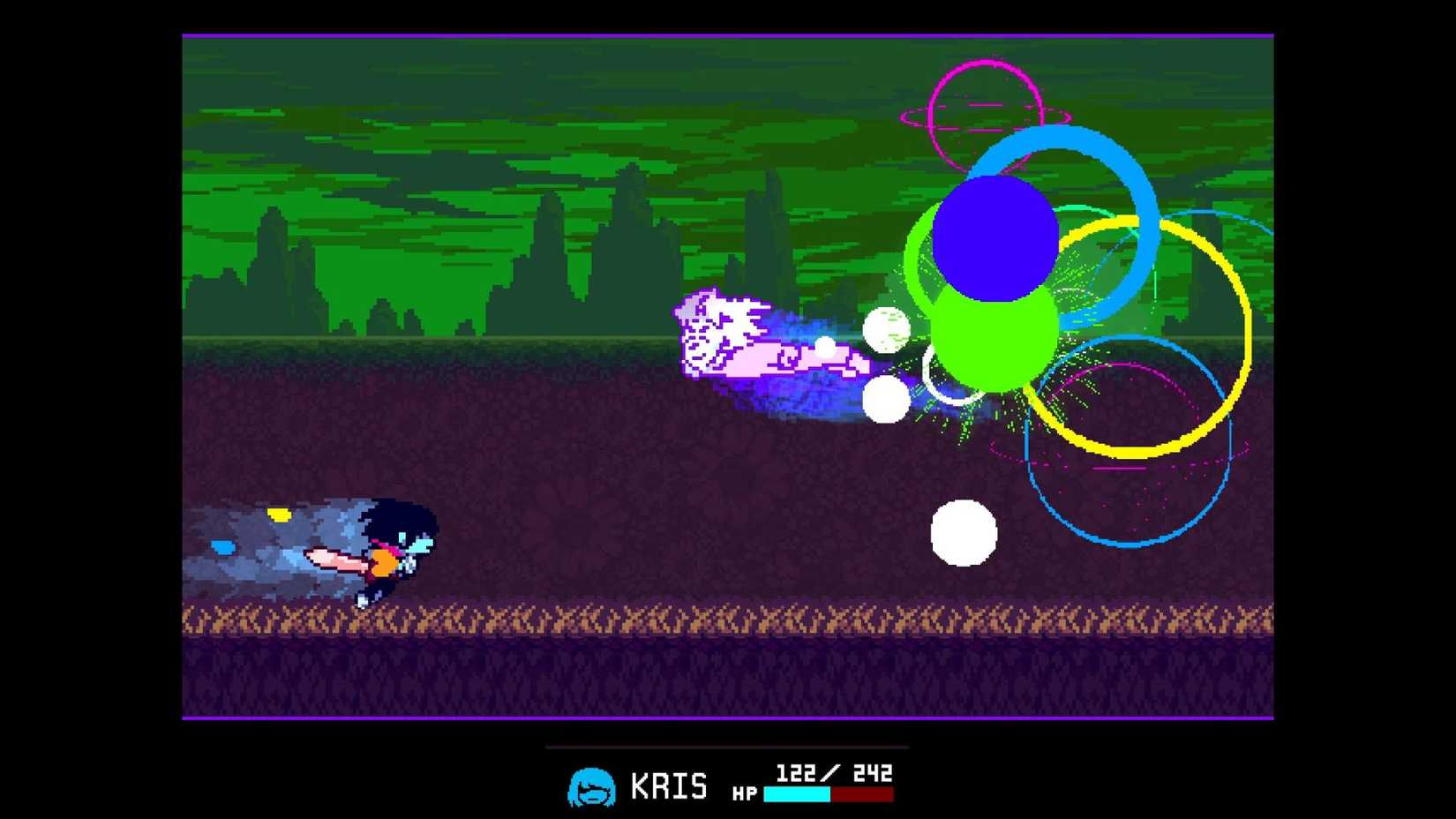 Deltarune, enhanced like a flower