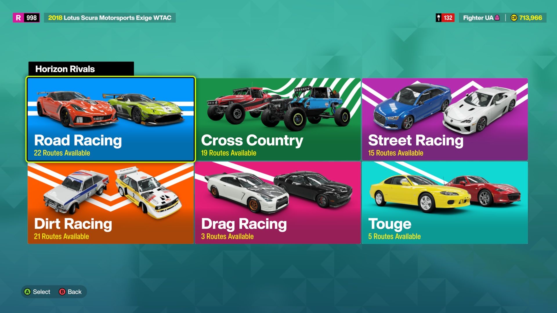 Meta Cars in Forza Horizon 6 for Each Class (Rivals Leaderboards)