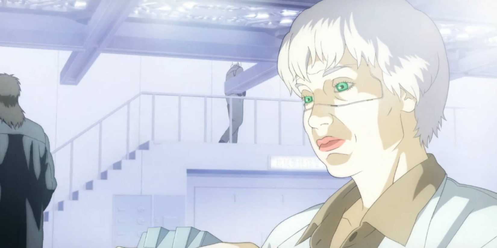 Ghost in the Shell 2 Innocence Movie Donna Haraway as Dr. Haraway has a cameo appearance as a forensic analyst