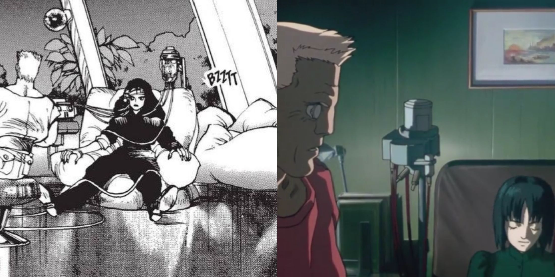 Ghost in the Shell Movie Batou with Motoko Kusanagi in a new cyborg body that is a little girl and Batou with Motoko Kusanagi in a new cyborg body that is a male chapter 11