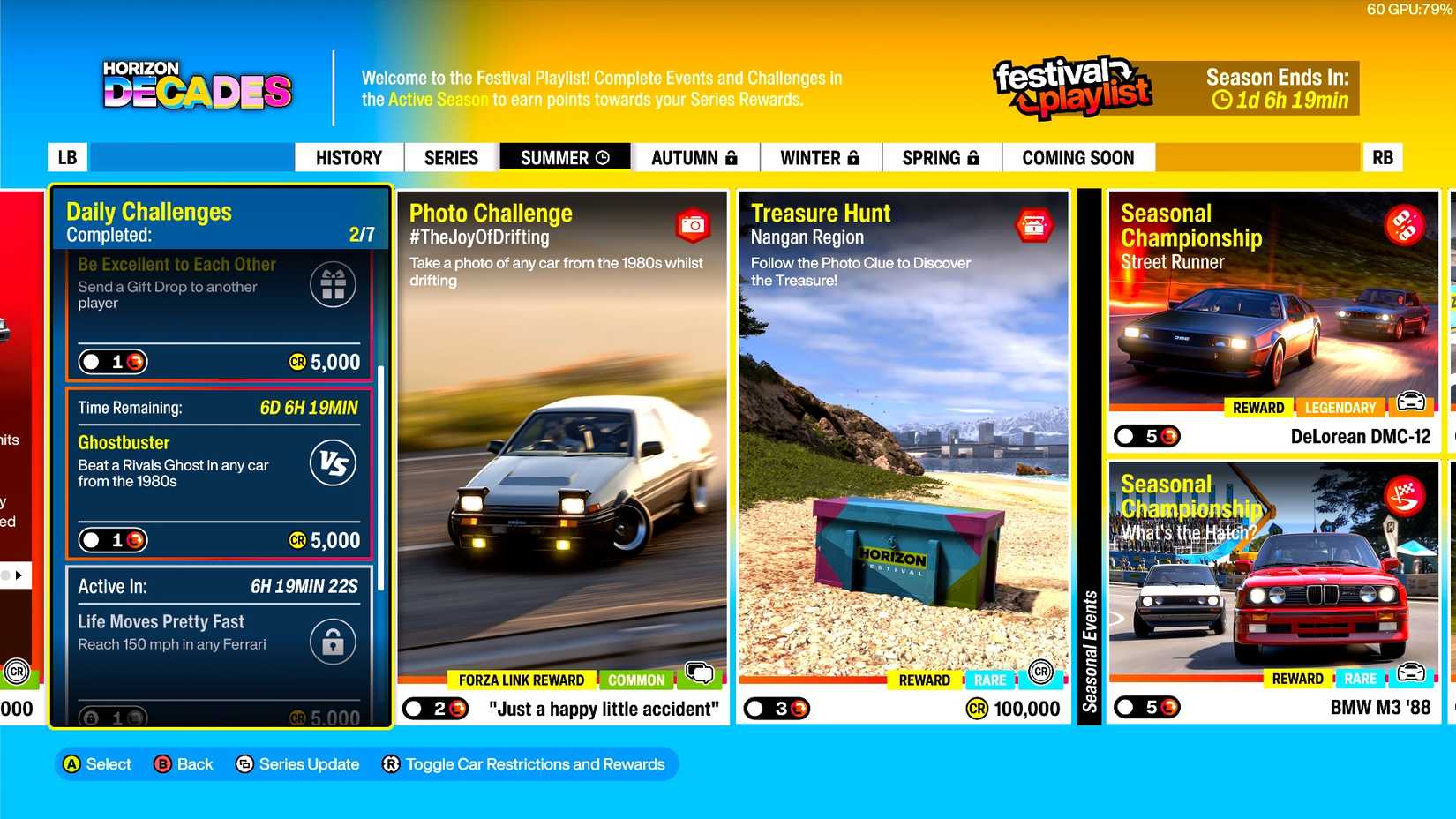 Ghostbusters Daily Challenge Rival Ghosts in Forza Horizon 6