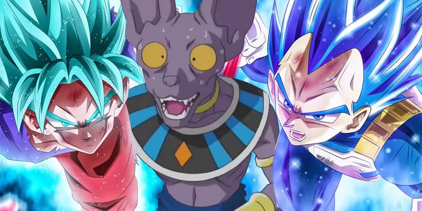 Goku and Vegeta vs Beerus