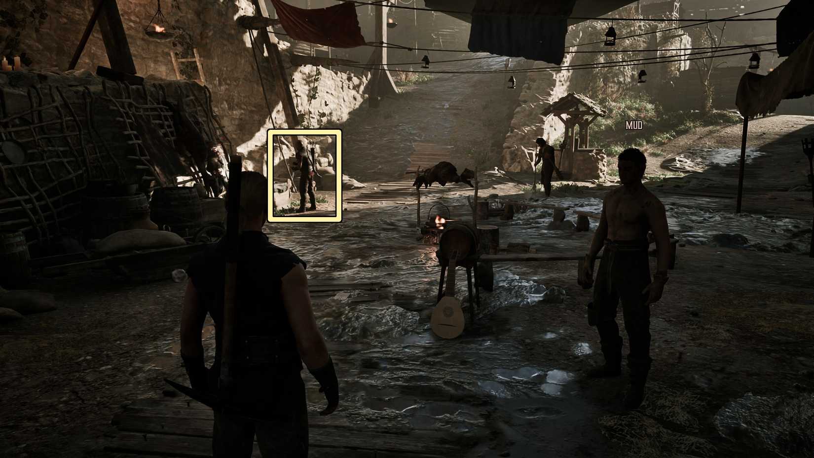 Dexter places in the old camp in the Gothic 1 remake