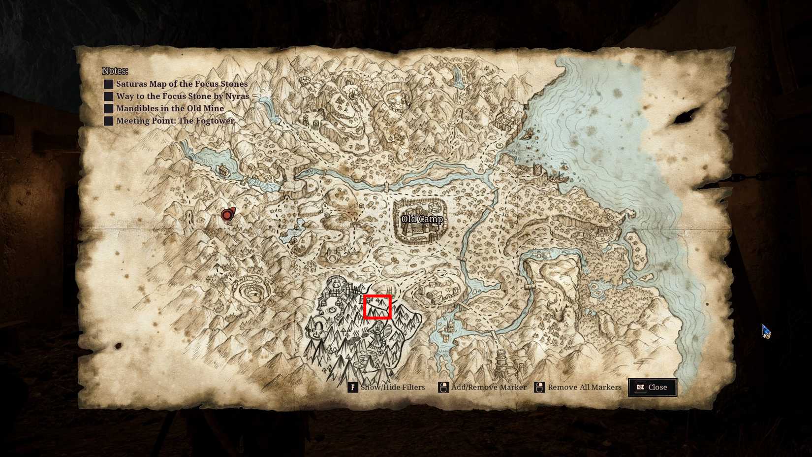 Great Fire Lizard location in orc territory in Gothic 1 Remake