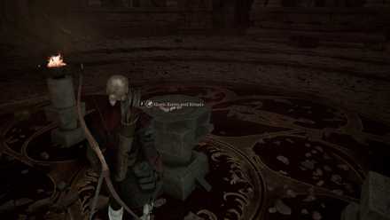 Magic text in the Temple of Innos behind the waterfall in Gothic 1 Remake