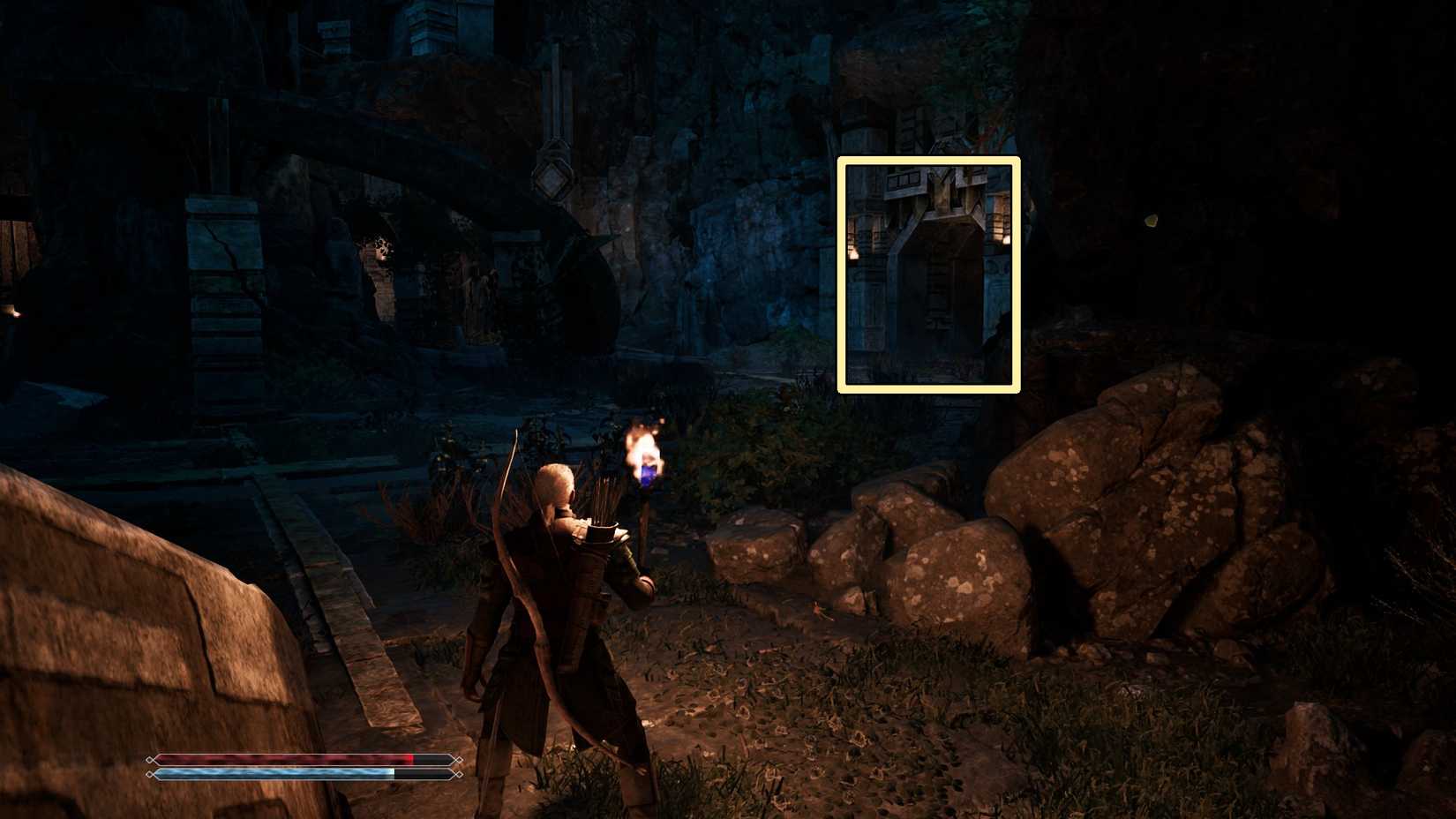 Shelter in Troll Canyon in Gothic 1 Remake